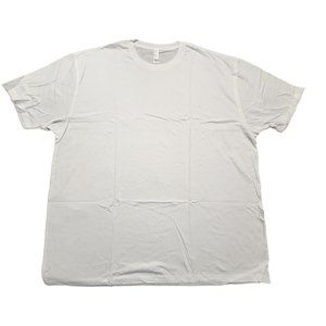 Clementine Apparel Men's T-Shirt Short‎ Sleeve Crew Neck White 3XL